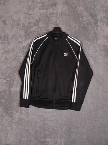 Adidas Firebird Jas Vest M Zwart Track Jacket  beschikbaar voor biedingen
