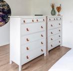 Twee Ikea Hemnes ladekasten met 6 lades, Huis en Inrichting, Kasten | Kledingkasten, Ophalen, Overige materialen, 100 tot 150 cm