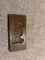 Houten Koekjesvorm met Huisjes, Ophalen