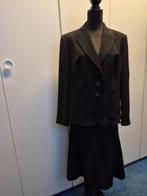 Mantel pakje Frank Walder zwart, Kleding | Dames, Kostuum of Pak, Zwart, Maat 46/48 (XL) of groter, Ophalen of Verzenden
