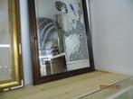 antieke spiegel, 100 tot 150 cm, 100 tot 150 cm, Rechthoekig, Ophalen of Verzenden