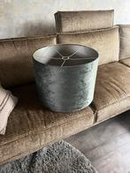 Lampenkap Groen Fluweel, Rond, Ophalen of Verzenden, Zo goed als nieuw, 50 cm of meer