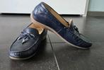 Ara donkerblauwe lederen damesschoenen maat 5, Blauw, Instappers, Ophalen of Verzenden, Ara