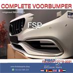 W205 FACELIFT C63 AMG VOORBUMPER + GT GRIL WIT Mercedes C Kl, Auto-onderdelen, Carrosserie en Plaatwerk, Gebruikt, -, Voor, Ophalen of Verzenden