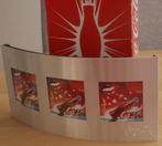 Coca-Cola fotolijst alu coca cola voor 3 foto’s, Audio, Tv en Foto, Verzenden, Nieuw