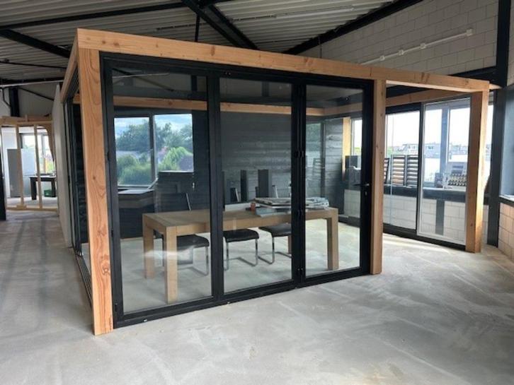 Sunflex Sf55 vouwwand, Doe-het-zelf en Verbouw, Kozijnen en Schuifpuien, Nieuw, Overige typen, Aluminium, 225 cm of meer, 225 cm of meer