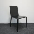 Arper Norma Design eetkamerstoelen | Leren stoelen Zwart, Gebruikt, Zwart, Ophalen of Verzenden, Metaal