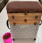 Vintage viskoffer met toebehoren, Ophalen of Verzenden, Gebruikt, Complete set