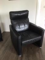 Te koop leren fauteuil, Huis en Inrichting, Ophalen, Zo goed als nieuw, Leer