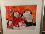 Te koop zeefdruk Gerdine Duijsens, Antiek en Kunst, Kunst | Litho's en Zeefdrukken, Ophalen
