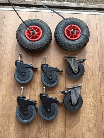 Verschillende zwenkwielen / wielen beschikbaar voor biedingen