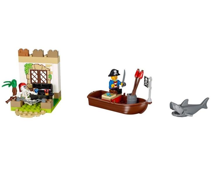 Lego Juniors Pirates III Set 10679 - Pirate Treasure Hunt, Kinderen en Baby's, Speelgoed | Duplo en Lego, Gebruikt, Lego, Complete set