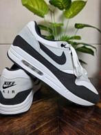Nike Air Max 1 Black White maat 47, Zwart, Nike, Ophalen of Verzenden, Nike
