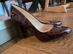 Mooie Peter Kaiser pumps cognac maat 39, Peter Kaiser, Pumps, Bruin, Ophalen of Verzenden