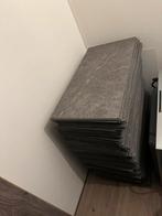 DecoMode PVC-vloer Sense Marble Grey 4mm, Grijs, Overige typen, Gebruikt, 25 tot 50 m²