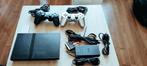 PS2 console met 2 controllers en 8MB Memory Card, Spelcomputers en Games, Spelcomputers | Sony PlayStation 2, Met 2 controllers