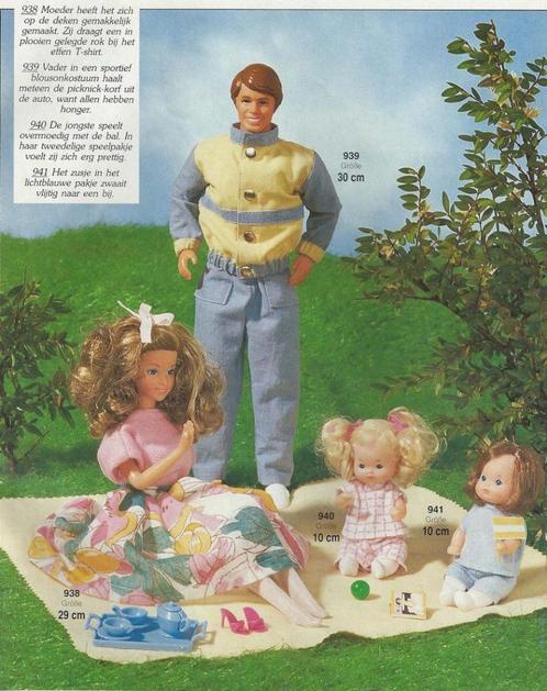 Patronen Barbie, Ken, meisje, jongen voor zomer kleding, Kinderen en Baby's, Speelgoed | Poppen, Zo goed als nieuw, Barbie, Ophalen of Verzenden