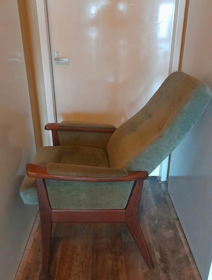 Farstrup retro relax verstelbare fauteuil, Huis en Inrichting, Stoelen, Eén, Ophalen of Verzenden