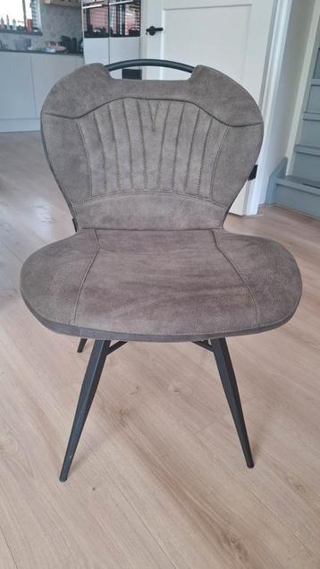 6 stijlvolle eettafelstoelen – olijfgroen beschikbaar voor biedingen