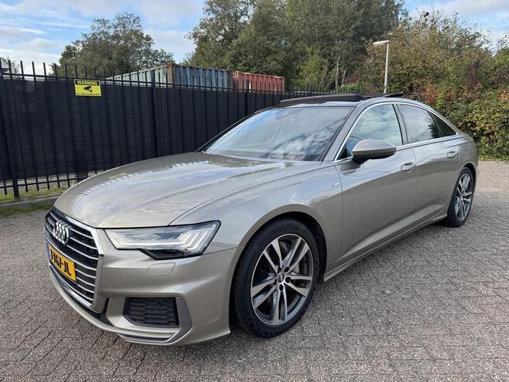 Audi A6 Limousine 50 TFSI e quattro S edition Pano/Carplay N, Auto's, Audi, Bedrijf, Te koop, A6, 360° camera, 4x4, ABS, Airbags