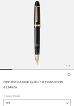 Montblanc Meisterstück 149 18k, Verzamelen, Ophalen of Verzenden, Zo goed als nieuw, Vulpen, Mont Blanc
