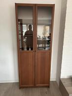 IKEA Billy kast met glazen deuren, Huis en Inrichting, Kasten | Boekenkasten, Ophalen, Gebruikt, 100 tot 150 cm, 200 cm of meer