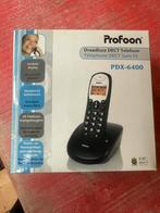 Draadloze vaste telefoon Profoon PDX-6400, Ophalen of Verzenden, Zo goed als nieuw, 1 handset