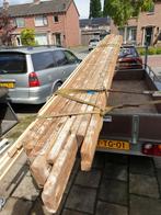 8 balken 15,5 x 6 x 500+ cm   mag weg voor 100,- euro, Ophalen of Verzenden, Gebruikt, 250 cm of meer, Balken