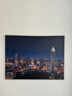 Fotocanvas Rotterdam, Huis en Inrichting, Foto of Poster, 75 tot 100 cm, Zo goed als nieuw, 50 tot 75 cm