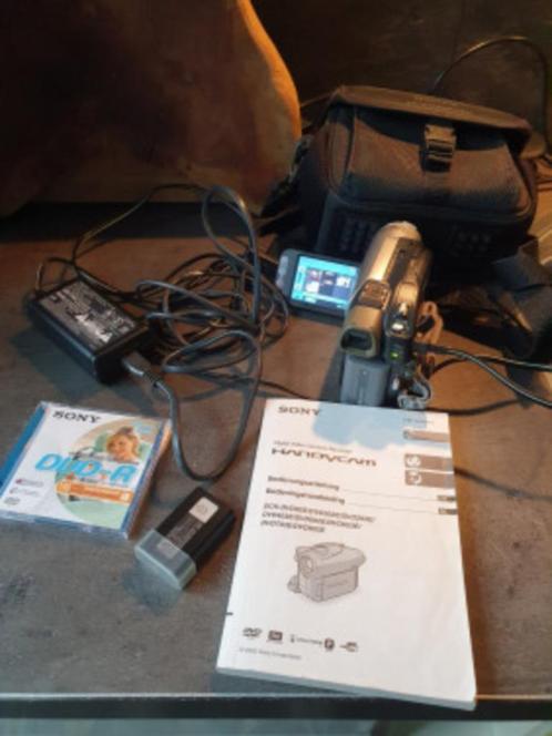 Werkende complete Sony DCR-DVD 92E – PAL DVD Handycam/videoc, Audio, Tv en Foto, Videocamera's Digitaal, Gebruikt, Camera, Dvd