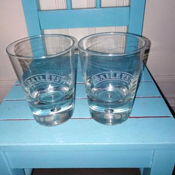 Baileys glazen frozen open logo set van 2 stuks beschikbaar voor biedingen