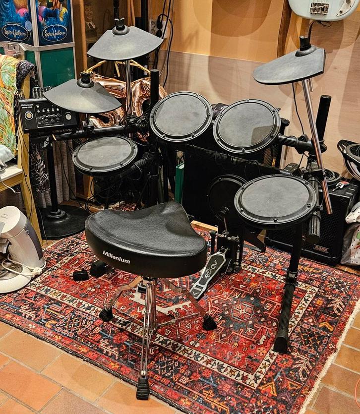Elektronisch drumstel Millenium MPS-100, Muziek en Instrumenten, Drumstellen en Slagwerk, Gebruikt, Overige merken, Elektronisch