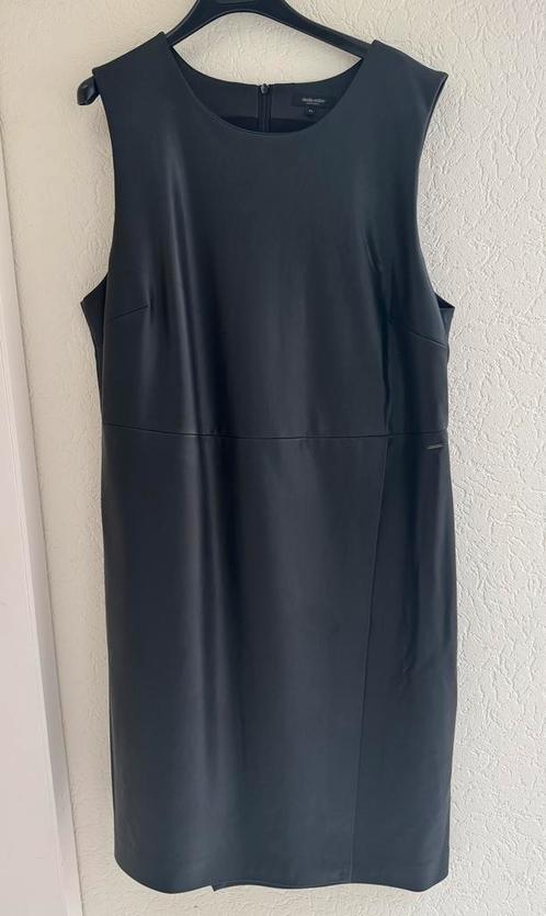 Mooie “vegan” leren jurk Claudia Sträter m 44 NIEUW, Kleding | Dames, Jurken, Nieuw, Maat 42/44 (L), Zwart, Knielengte, Ophalen of Verzenden
