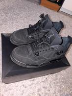 Air Jordan 4 (Black Cats) - Maat 43, Zwart, Ophalen of Verzenden, Sneakers of Gympen, Zo goed als nieuw