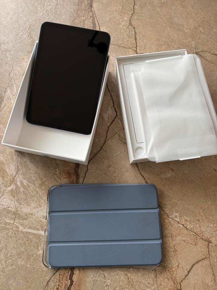 Apple iPad Mini 6 Wi-Fi + Cellular 5G 64GB paars izgst, Computers en Software, Apple iPads, Zo goed als nieuw, Apple iPad, 8 inch