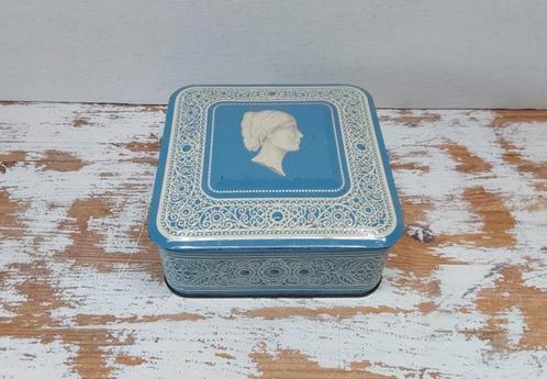 Koekjestrommel met Camee afbeelding, Antiek en Kunst, Curiosa en Brocante, Ophalen of Verzenden