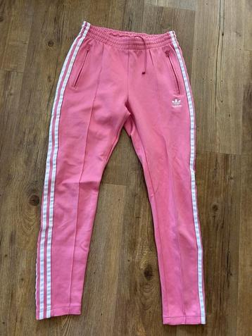 Adidas rose vrijetijdsbroek mt 34/36 z.g.a.n. beschikbaar voor biedingen