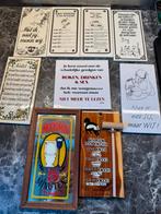 Spreuk tegels, Ophalen of Verzenden, Zo goed als nieuw