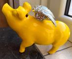Uniek Stoobz geel design-spaarvarken, eyecatcher., Ophalen of Verzenden, Zo goed als nieuw