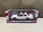 1/18 Greenlight Ford Crown Victoria Police Interceptor Blank, Hobby en Vrije tijd, Modelauto's | 1:18, Ophalen of Verzenden, Nieuw