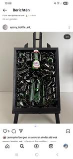 Epoxy Grolsch beugel schilderij, Antiek en Kunst, Ophalen of Verzenden