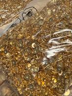 Goudkleurige oorbellen + stoppers - Groothandel hoeveelheid, Hobby en Vrije tijd, Ophalen of Verzenden, Nieuw, Overige typen