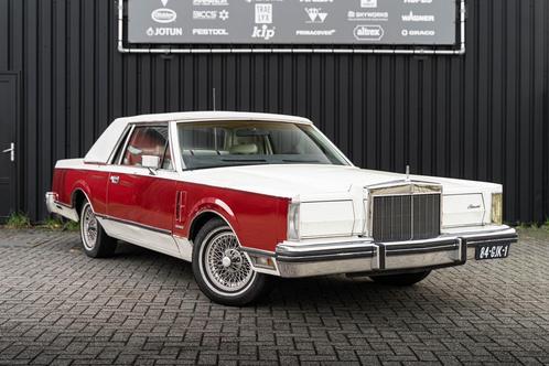Lincoln Continental 5.0 Mark VI AUT 1982 Wit Rood, Auto's, Lincoln, Particulier, Airbags, Airconditioning, Climate control, Cruise Control