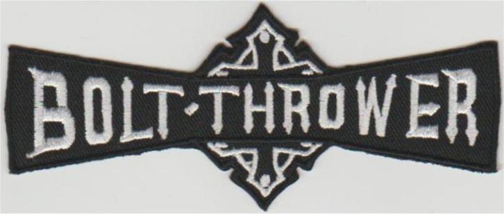 Bolt Thrower stoffen opstrijk patch embleem, Verzamelen, Muziek, Artiesten en Beroemdheden, Nieuw, Kleding, Ophalen of Verzenden