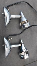 2 mooie chroom Ikea spotjes met zeer lang snoer, Ophalen, Gebruikt, Metaal of Aluminium, Led