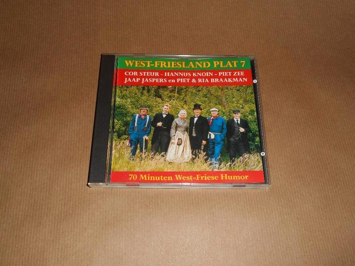CD West Friesland Plat 7, Cd's en Dvd's, Cd's | Humor en Cabaret, Zo goed als nieuw, Ophalen of Verzenden