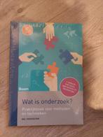 Boek Wat is onderzoek?, Boeken, Ophalen of Verzenden, Zo goed als nieuw, HBO, Nel Verhoeven