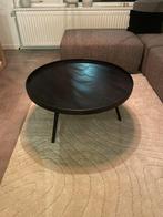 WOOOD bijzettafel Mesa XL zwart, Huis en Inrichting, Tafels | Salontafels, Ophalen, 50 tot 100 cm, Rond, Zo goed als nieuw