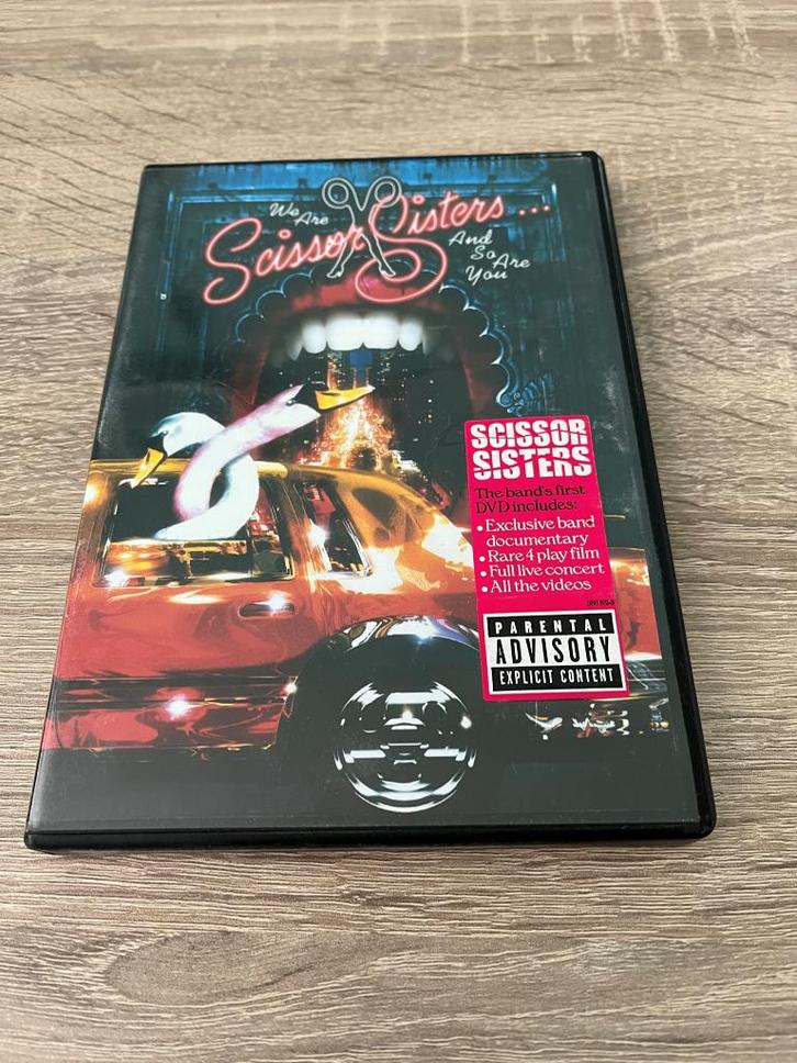 Dvd Scissor Sisters - We Are Scissor Sisters And So Are You, Cd's en Dvd's, Dvd's | Muziek en Concerten, Gebruikt, Muziek en Concerten