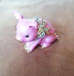 Sieradendoosje, trinketbox, geëmailleerd, Ophalen of Verzenden, Zo goed als nieuw, Overige kleuren